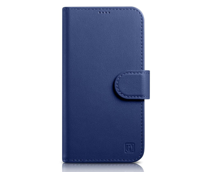 Etui do telefonów iCarer Wallet Case do iPhone 14 Pro (anti-RFID) niebieski 6975092686286